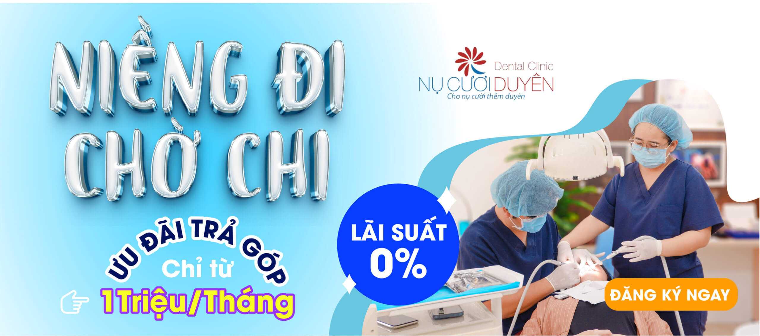 Niềng răng trả góp lãi suất 0% tại Bình Dương - Nha khoa Nụ cười Duyên