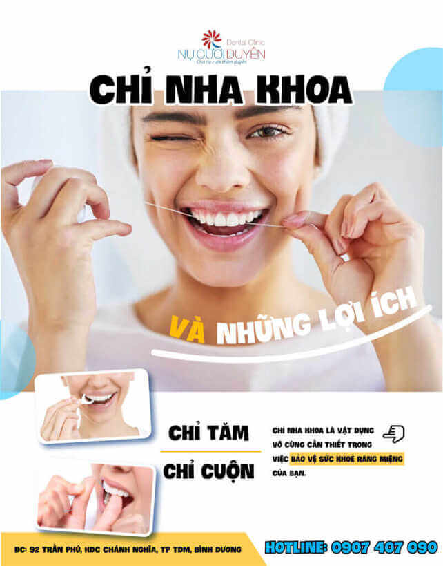 Chỉ nha khoa và 4 bước dùng chỉ nha khoa một cách hiệu quả