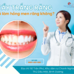 Tẩy trắng răng có làm hỏng men răng không?